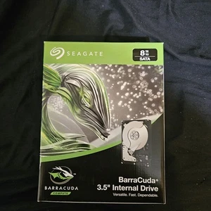 Seagate Barracuda HDD 8TB SATA 6Gb/S 256MB Cache 3.5-Inch (ST8000DM004) - Photo 1/4