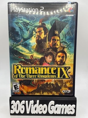 Romance of the Three Kingdoms IX Sony PlayStation 2 PS2 jogo na caixa - Imagem 1 de 4