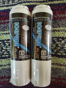 Icepure Plus RWF0900AH Refrigerator Water Filter New Sealed Set Of 2 - Picture 1 of 2