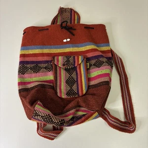 Mochila con cordón tejida Pinzon - Imagen 1 de 5