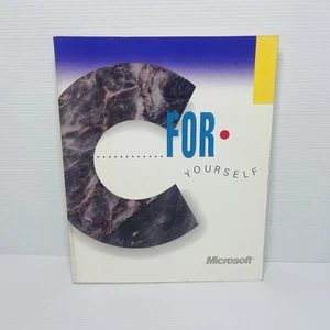 Libro de programación vintage Microsoft QuickC C for Yourself versión 2.0 1988 - Imagen 1 de 10