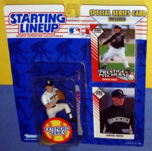 1993 ex David Nied Colorado Rockies Rookie sole Starting Lineup - Bild 1 von 3