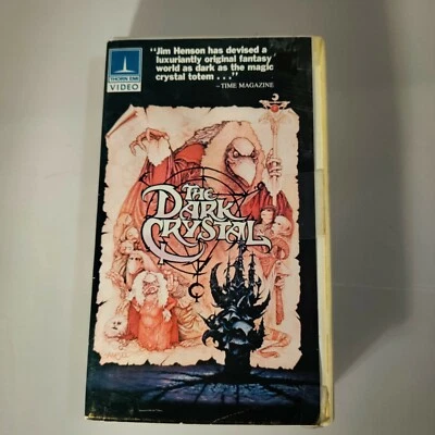 Dark Crystal VHS Clamshell Thorn Emi Video. 93 minutes. Jim Henson Foto 1 de 4