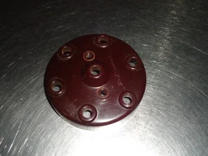 New NOS Vintage Mallory YC ZC Distributor Cap Dust Cover 24008 6-Cylinder - Picture 1 of 3