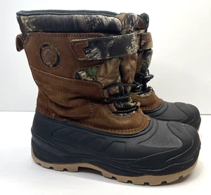 Ozark Trail Boys Snow & Rain Winter Weather Boots ~ Youth Size 3 - Picture 1 of 8