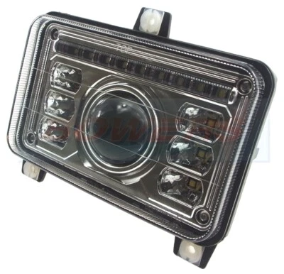 LED Headlight Headlamp For Case David Brown Fiat Ford Ford New Holland Tractors - Image 1 of 2
