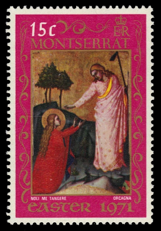 MONTSERRAT 257 (SG269) - Pascua "Noli me Tangere" de Orcagna (pf57794) Foto 1 de 1