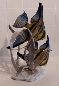 Rosenthal Porzellan Figur Fische Skalar Fritz Heidenreich Figurengruppe - Bild 1 von 20