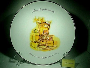 HOLLY HOBBIE CLASSIC EDITION PORCELAIN PLATE 10.25" 1973 MADE JAPAN MINT RARE - Picture 1 of 4