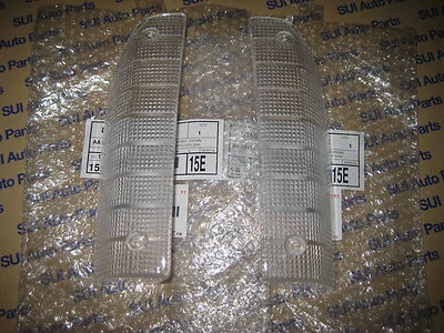 Toyota Pickup Truck Left and Right  Front  Marker Light Lens Set OEM 1979-1981 - Image 1 of 3