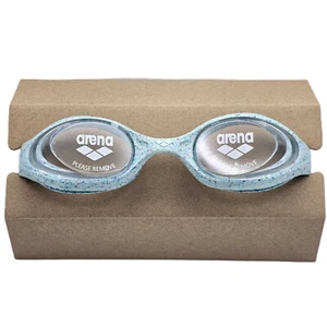 Arena Spider Adjustable Swimming Goggle Teal Clear Lens Anti-Fog Silicone Adult - Picture 1 of 13