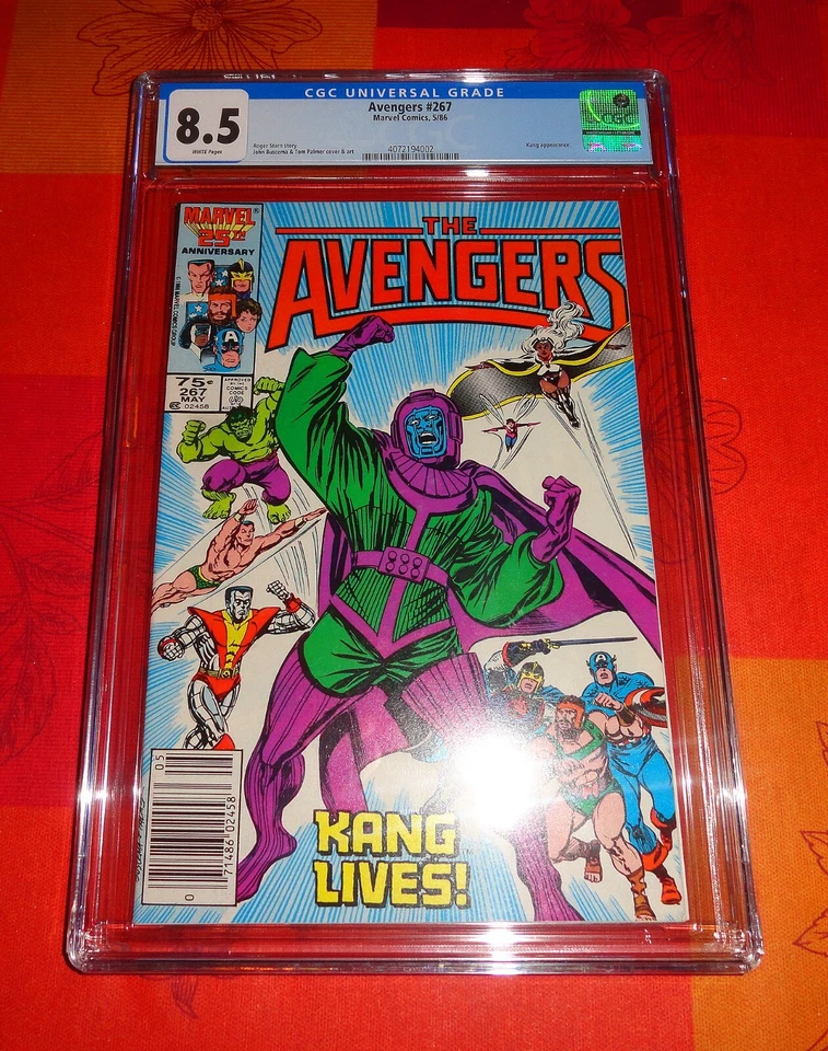 Comics VO CGC 8.5 Mai 1986 AVENGERS N°267 – John Buscema - TB Etat - KANG - Photo 1/1