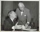 1951 Press Photo William Benton talks with Guy Gillette in Washington, D.C.