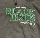 BLACK JESUS sea 3 Hoodie [Adult Swim]Crew Wrap Gift ￼