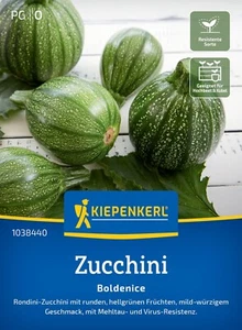Calabacín Boldenice Rondini Calabacín Resistente al Moho Semillas - Imagen 1 de 2