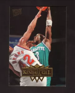 Kendall Gill--Charlotte Hornets--1995-96 Fleer Ultra Basketball Card - Picture 1 of 2