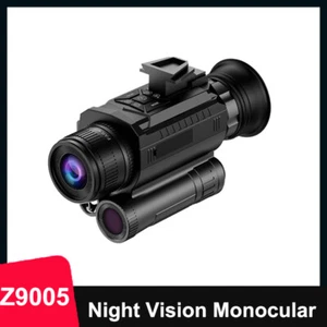 Z9005 Tactical 600m Lighting Monocular Infrared Night Vision Device 40MP 5x Zoom - Picture 1 of 15