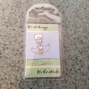 Etiqueta de equipaje/cartera vintage Hallmark Maxine - envío gratuito - Imagen 1 de 2