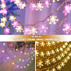 Christmas Decoration Snowflake String Lights Xmas Garland Holiday Led Light q-2
