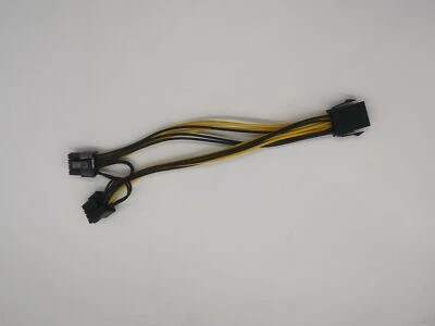 NVIDIA dual 8 to 8 Graphics Card Power Cable for Tesla K80 M40 M60 P40 P100 - Image 1 of 3