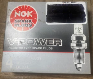 4pc - New NGK V-Power Copper Spark Plugs Made in Japan - ZFR4F-11 #4043 - Bild 1 von 2
