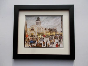 TERRY GORMAN PRINT FRAMED - TELEGRAPH AND STAR  SHEFFIELD - Picture 1 of 2