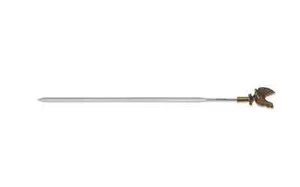 Giesser Messer Grillspiess Bratenspieß BBQ mit Messingkopf Handarbeit 28 cm Hahn - Bild 1 von 1