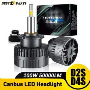 D2S D2R LED Headlight Bulb Replace HID Xenon 360° Super White Conversion Kit uk - Picture 1 of 13