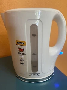 bella electric tea kettle White | Fast Shipping! - Picture 1 of 3