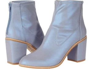 BC Footwear Blue Metallic Chic Boots for Women Size 10 - Picture 1 of 6
