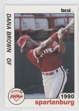 1990 Best Spartanburg Phillies Dana Brown #19