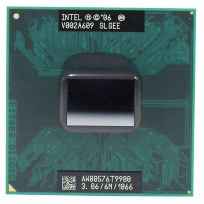 Intel Core 2 Duo Mobile T9900 3,06 GHz CPU Dual-Core SLGEE Sockel M Prozessor - Bild 1 von 3