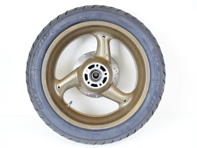 Rueda trasera y rotor de freno trasero Buell M2 Cyclone bronce para 1999-2002 Foto 1 de 4