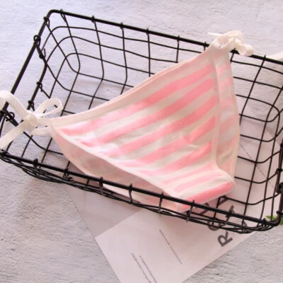 Lindas bragas de anime japonés para niñas calzoncillos ropa interior con tiras calzoncillos para estudiantes Foto 1 de 4