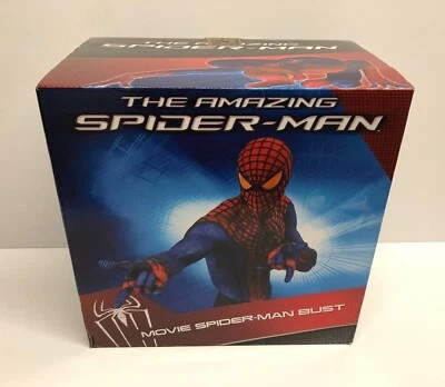 Marvel The Amazing Spider-Man Película Busto Comic Con Diamond Select Toys/600 NUEVO Foto 1 de 4