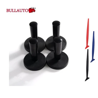 Kit de herramientas para envolver automóviles, película tintada para ventanas instalación imanes raspador micro escobilla de goma Foto 1 de 4