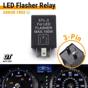 EFL-3 LED Flash Relay Fix Hyper Flash Señal de giro Decodificador Carga Ecualizadores - Imagen 1 de 6