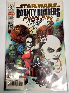 Star Wars signierte Comics / Lucas Bücher / Kopfgeldjäger - Aurra Sing / Dark Horse - Bild 1 von 5