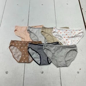 Old Navy 7 Pack Printed Bikini Underwear Girls Size Large NEW - Picture 1 of 7