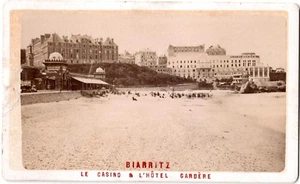 CD Biarritz. Das Casino und das Hotel Gardère. Pyrenäen-Atlantiques. Fotoalbum. - Bild 1 von 2