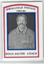 1983-84 Springfield Indians (AHL) Doug Sauter