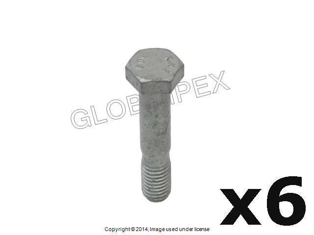 BMW Z3 E36 (1992-1999) Árbol de transmisión Flex Disco Perno 10 X 50 mm (Juego de 6) GENUINO Foto 1 de 1