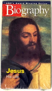 Biography - Jesus His Life VHS (1995, A&E) New & Sealed! - Picture 1 of 3