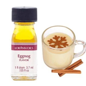 LorAnn Oils StrengthFlavor Food Flavor,0125 fl oz - 3.7ml, - Eggnog - Picture 1 of 8