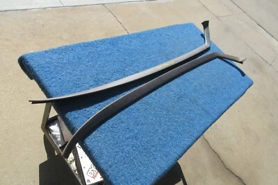 1970 Ford Torino 2 Door ROOF RAIL MOLDINGS PAIR 1971 Cobra Foto 1 de 4