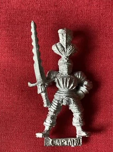 Empire Captain Metal Warhammer Fantasy (V47) - Picture 1 of 2
