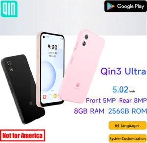 Qin 3 Ultra  Smart touch screen phone WIFI GPS Bluetooth 4G phone 6G+128GB - Picture 1 of 9