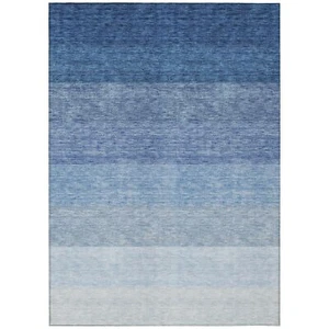 Addison Rugs Chantille ACN928 Blue 2'6" x 3'10" Indoor/Outdoor, Machine - Picture 1 of 7