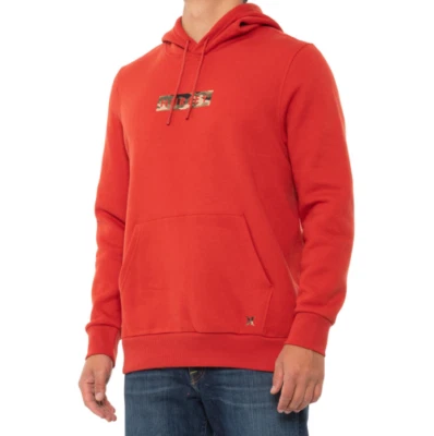 Мужская толстовка с капюшоном Hurley размер средний оранжевый камуфляж в коробке логотип флисовая толстовка новая - Изображение 1 из 4