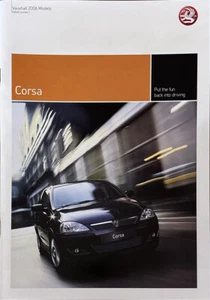 Vauxhall Opel Corsa Prospekt Brochure Depliant 09/2005 - Bild 1 von 1